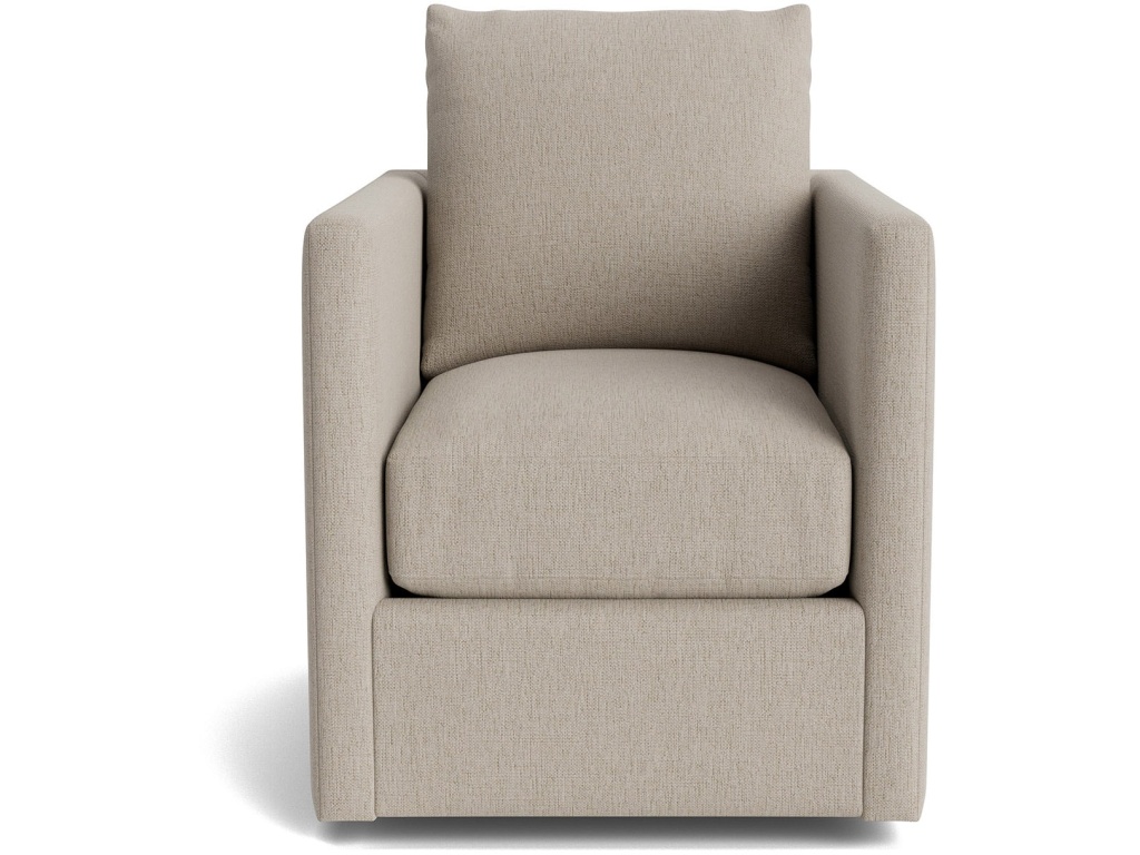 Beckham Thin Track Arm Swivel Chair